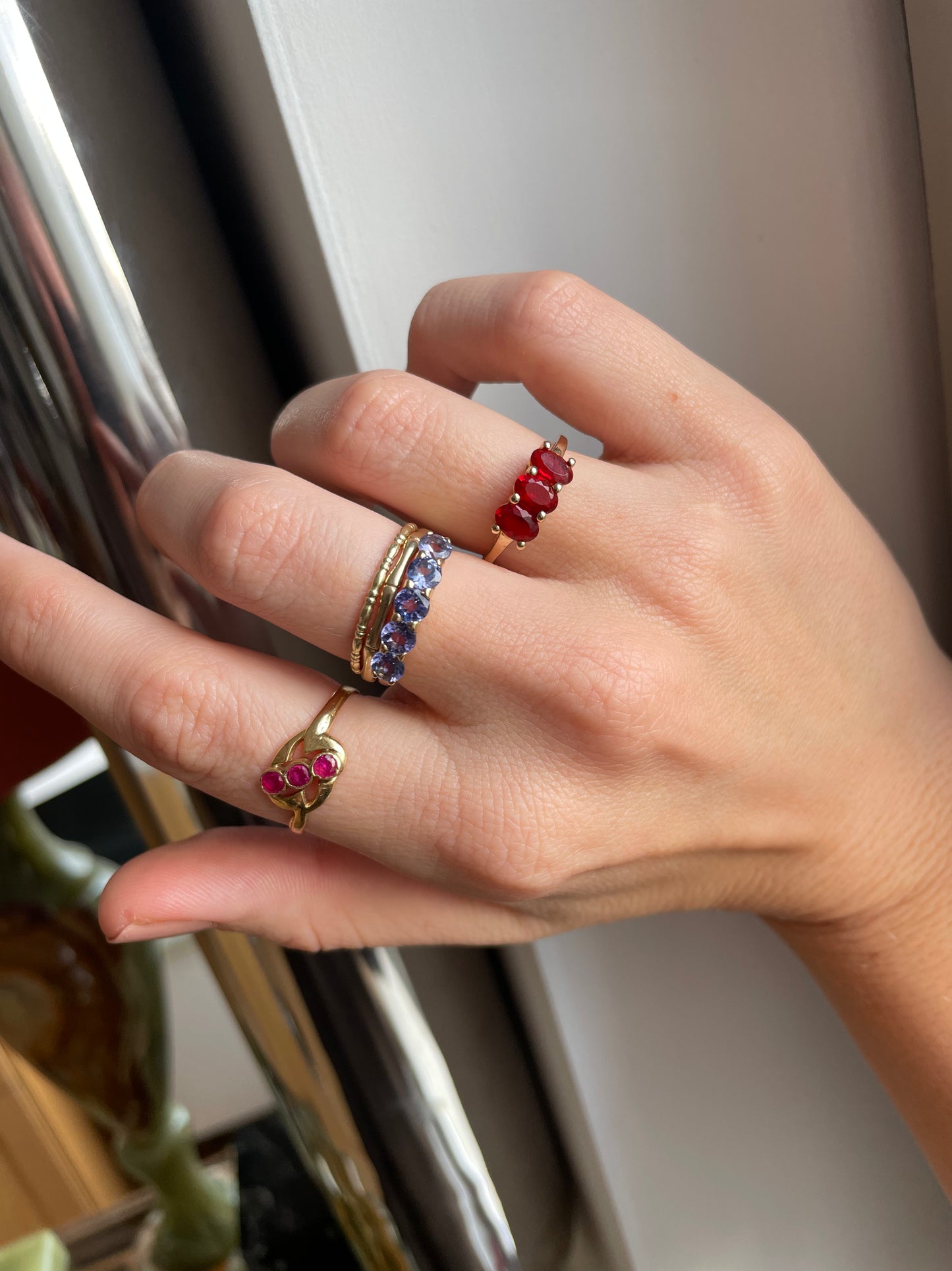 Vintage Fire Opal Ring
