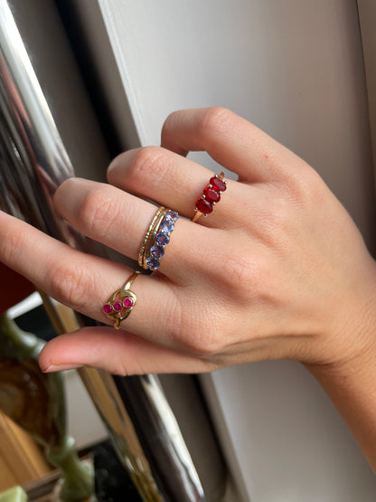 Vintage Fire Opal Ring
