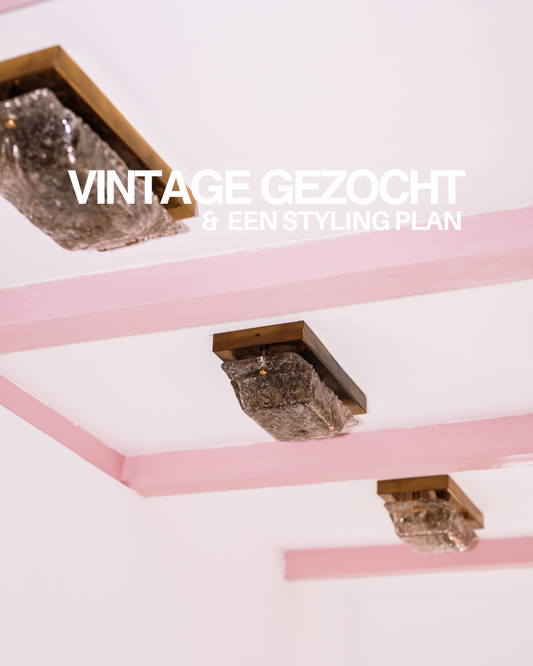 VINTAGE GEZOCHT - Persoonlijk advies voor dat ene item dat alles afmaakt